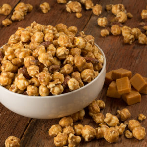 Caramel Corn with Almonds & Pecans