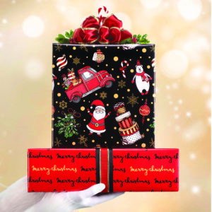 Cheery Holiday Gift Wrap