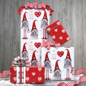 Gnome for the Holidays Gift Wrap