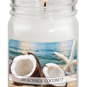 Premium Scent Beachside Coconut 12oz Candle