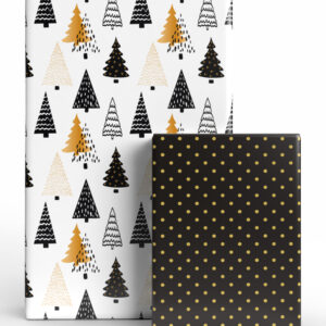 Golden Forest JUMBO Triple Roll Gift Wrap