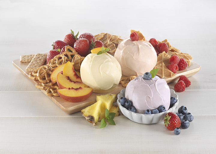 Fruit Dip Cheese Ball Trio Mix