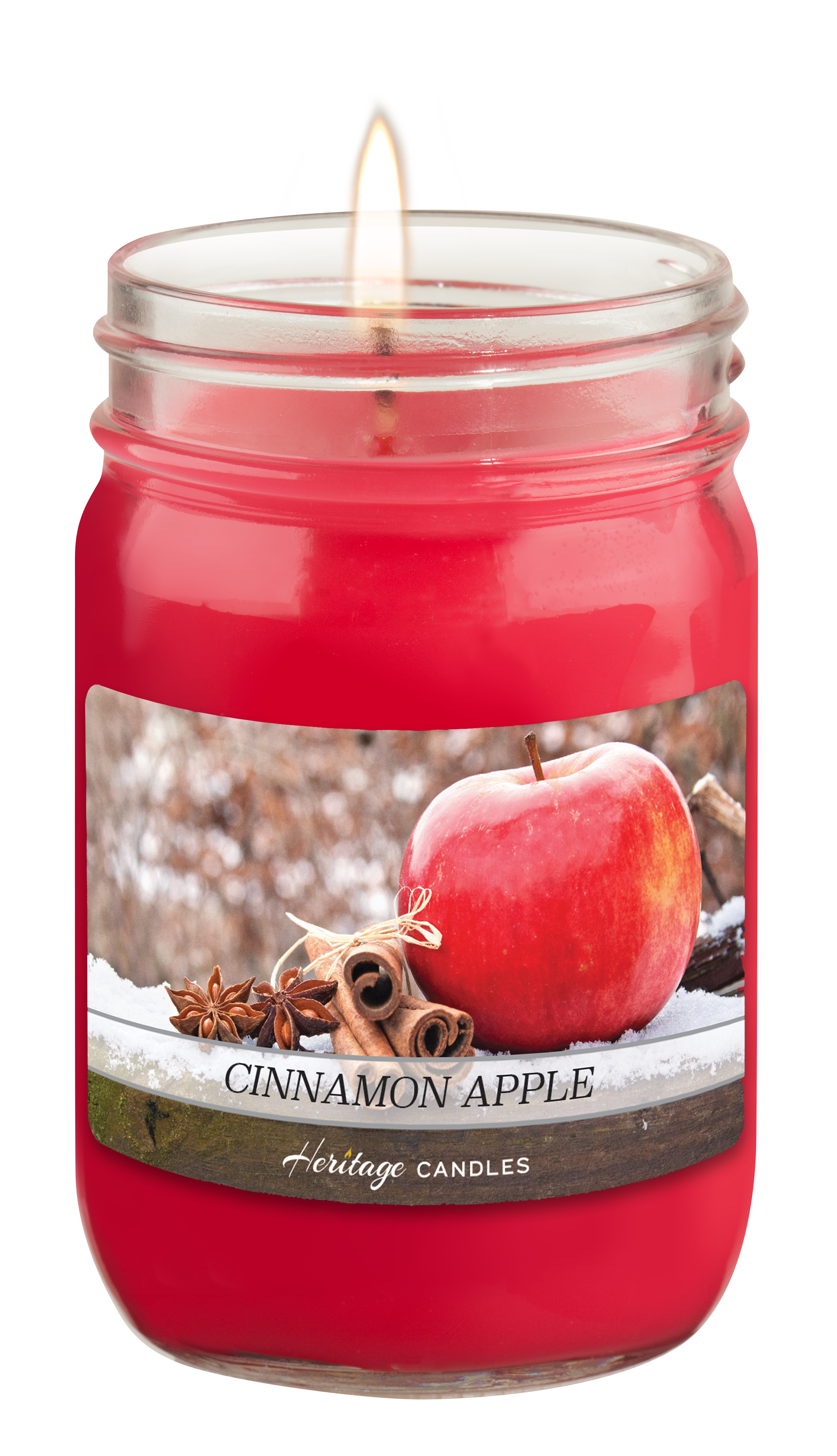 Cinnamon Apple 12oz. Candle